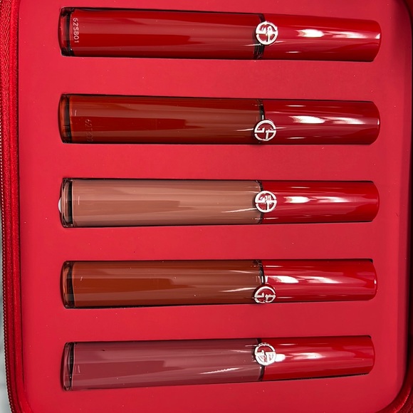 Georgio Armani lip color 65ML each